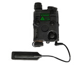 UKARMS AN/PEQ15 LED/IR w/ Green Laser BLK