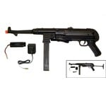 AGM AGM MP40 MP007 Full Metal WWII Electric Rifle with Battery and Charger Black