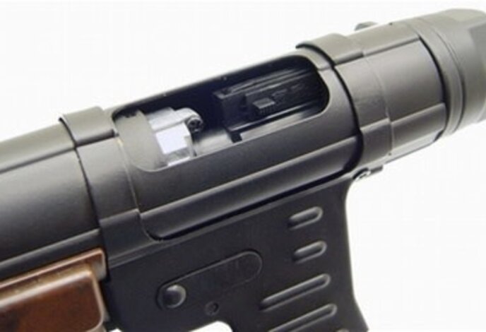 AGM MP40 MP007 Full Metal WWII Electric Rifle with Battery and Charger Black