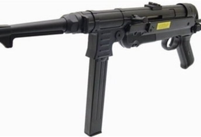 AGM MP40 MP007 Full Metal WWII Electric Rifle with Battery and Charger Black