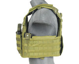 Lancer Tactical 1000D 69T4 Plate Carrier w/ Triple M4 Magazine Pouch