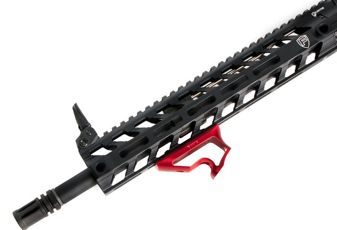 PTS Fortis Shift Short Angle Grip MLOK Red Ltd Edition