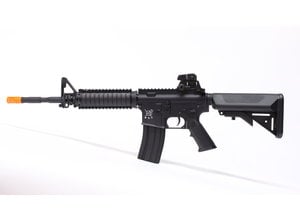 AEX Custom BIG RED Specna Arms M4 AEG Rifle CORE Series M4 MLOK Carbine  SA-C24 Black - Airsoft Extreme