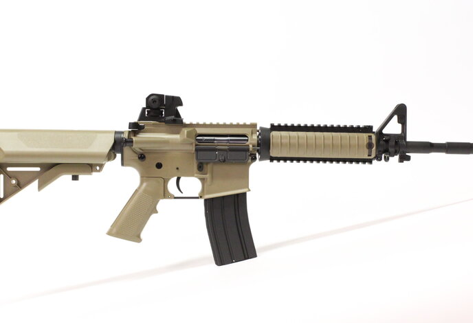 SRC SR4 CQB w/battery and charger, tan