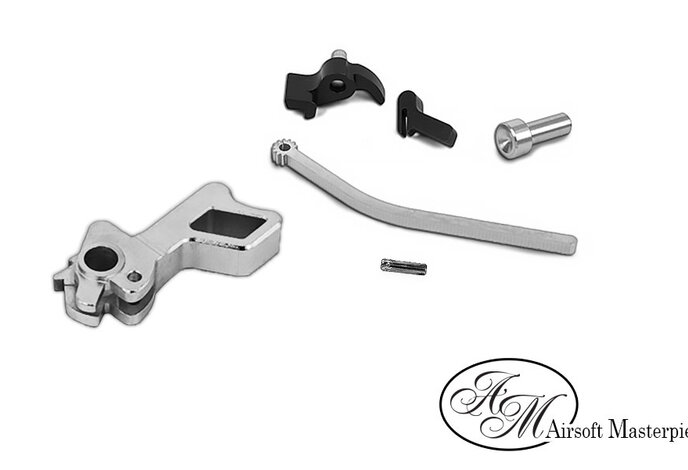 Airsoft Masterpiece CNC Steel Hammer & Sear Set for Marui Hi CAPA,  STI Square