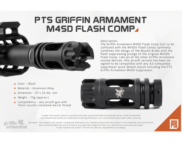 PTS PTS Griffin M4 SD FlashComp CCW