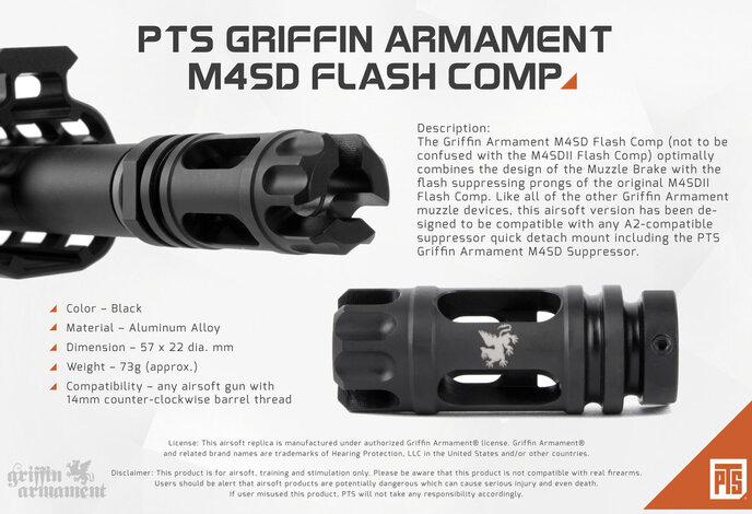 PTS Griffin M4 SD FlashComp CCW