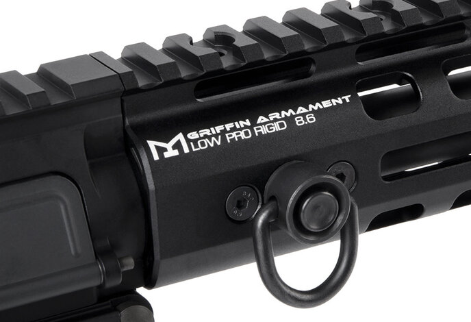 PTS Griffin Armament Low Pro RIGID M-LOK Rail 8.6"