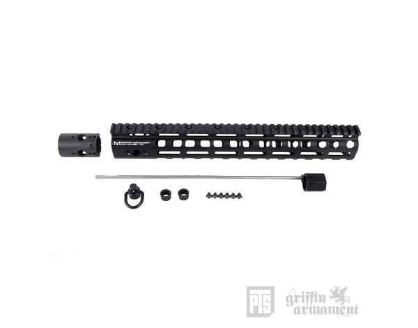 PTS PTS Low Pro RIGID M-LOK Rail 13.5" (includes PTS Low Pro QD sling swivel)