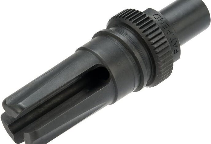 PTS MP7 51T AAC Blackout Flash Hider 12mm CW for Umarex MP7 AEG and KWA MP7 GBB SMG
