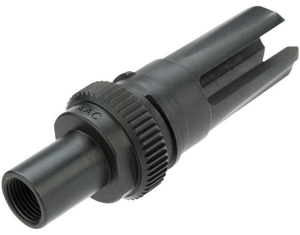 PTS PTS MP7 51T AAC Blackout Flash Hider 12mm CW for Umarex MP7 AEG and KWA MP7 GBB SMG