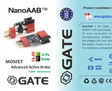 GATE NanoAAB 3rd Gen Active Braking MOSFET with eFuse