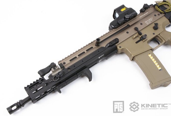 PTS Kinetic SCAR MREX M-LOK 4.9"