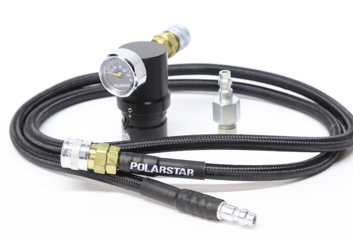PolarStar MRS Regulator w/ 42'' Braided Air Line Black