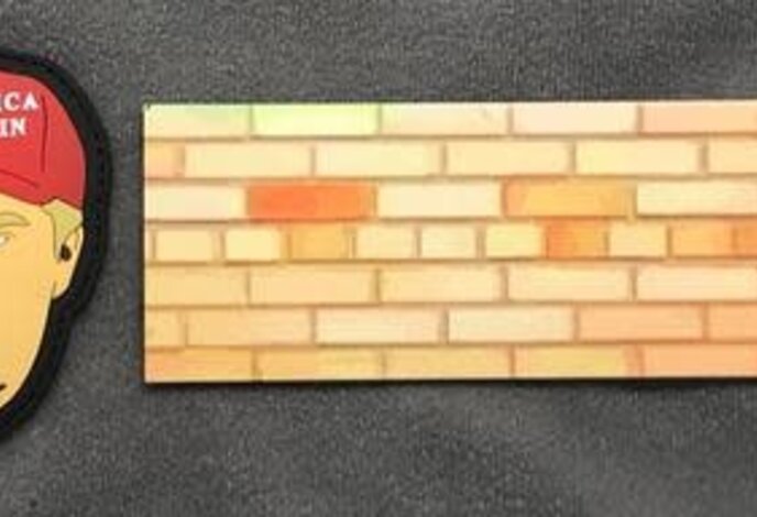 Tactical Outfitters Trump Wall Morale Patch Set