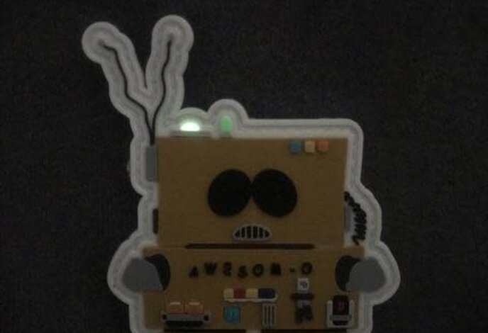 Tactical Outfitters Awesom-O 4000 PVC GITD Morale Patch