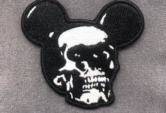 Tactical Outfitters Skull Mickey Gitd Morale Patch