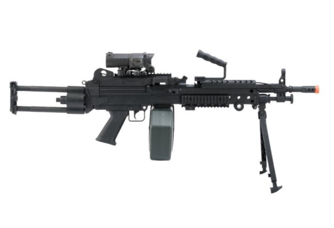 Cybergun FN Licensed M249 Para "Featherweight" Airsoft Machine Gun