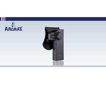 Amomax Hardshell holster for TM Hi Capa/2011 pistols, black, right hand