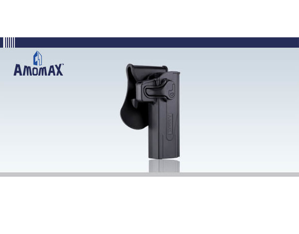 Amomax Ammomax Hardshell Holster for Tokyo Marui Hi Capa/2011 Pistols, Black