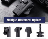 Ammomax Hardshell Holster for Tokyo Marui Hi Capa/2011 Pistols, Black