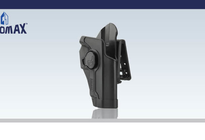 Amomax Hardshell holster for SIG P226/228/229 full size pistols, black, right hand