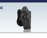 Amomax Hardshell holster for SIG P226/228/229 full size pistols, black, right hand