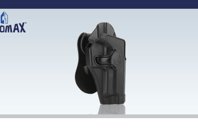 Amomax Hardshell holster for SIG P226/228/229 full size pistols, dark earth, right hand