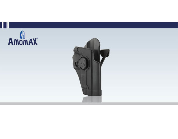 Amomax Amomax Hardshell holster for SIG P226/228/229 full size pistols, dark earth, right hand