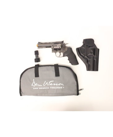ASG ASG Dan Wesson 715 CO2 Revolver 4" Grey Gunfighter Package