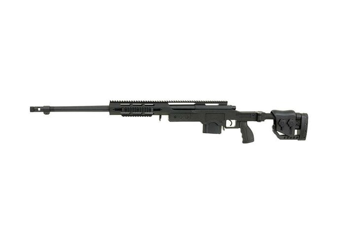 WELL MB4411 M24 Octagon spring action bolt rifle, black