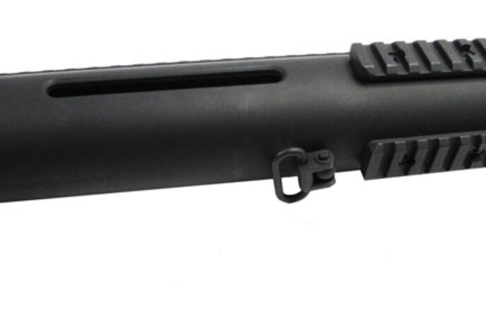 WELL MB4410 M24 / M28 Spring Action Bolt Rifle with Folding Stock, Black