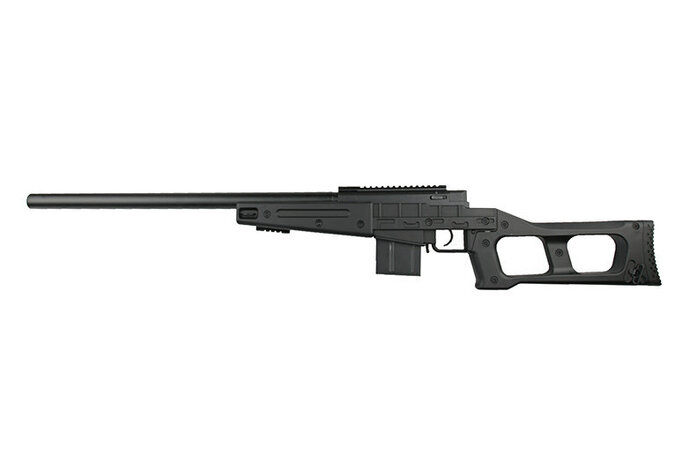 WELL MB4408 bolt action spring rifle, black