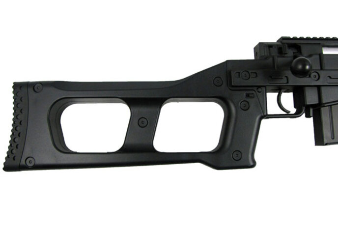 WELL MB4408 bolt action spring rifle, black