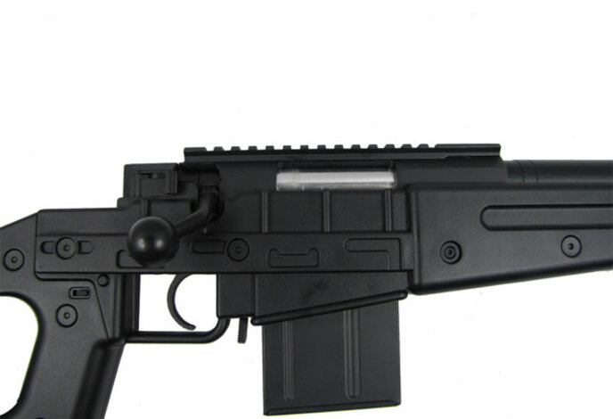 WELL MB4408 bolt action spring rifle, black