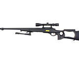 WELL MB10 VSR10 Bolt Action Spring Sniper Rifle with Fixed Stock and Fluted Barrel