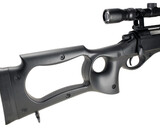 WELL MB10 VSR10 Bolt Action Spring Sniper Rifle with Fixed Stock and Fluted Barrel