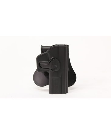 Amomax Amomax hardshell holster, Glock 19/23/32, right hand, black