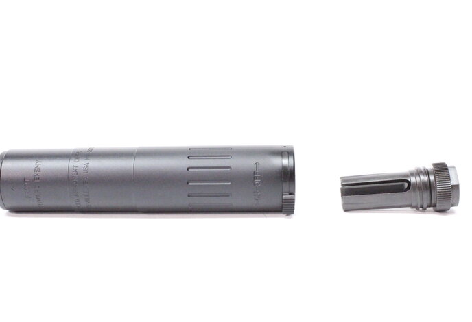 Castellan M4-2000 Silencer with Flash Hider, Black
