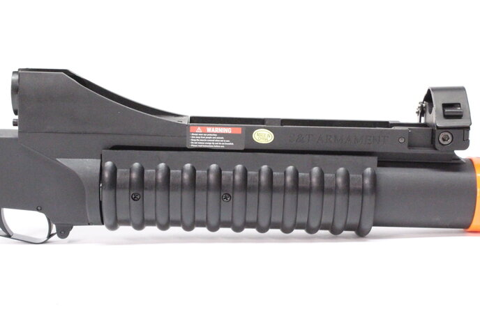 S&T M203 Launcher w/ M4 Mount Short Black