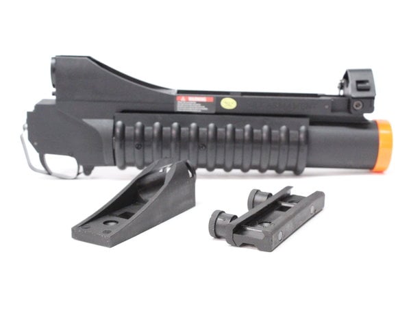 S&T M203 Launcher w/ M4 Mount Short Black