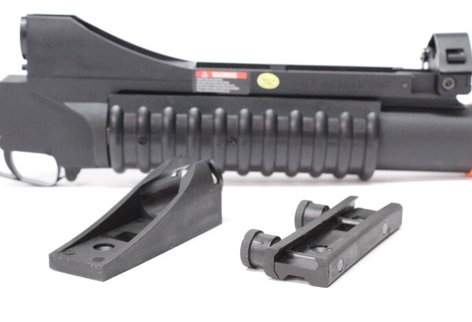 S&T M203 Launcher w/ M4 Mount Short Black