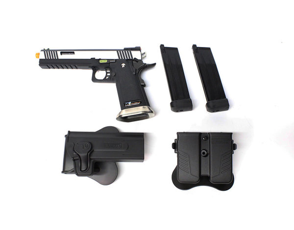 WE Tech WE 6.0 I-REX two tone gunfighter package