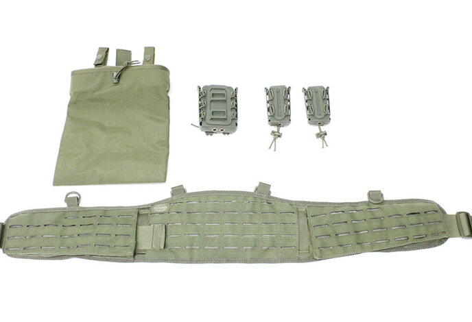 AEX SPEEDSET belt rig, OD green