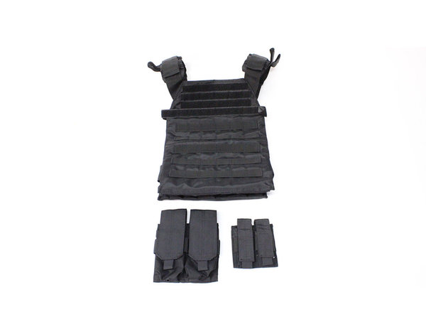 NcStar Protector plate carrier set, black