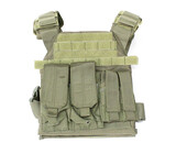Protector plate carrier set, OD green