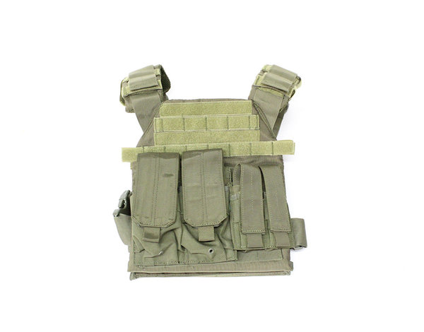 NcStar Protector plate carrier set, OD green
