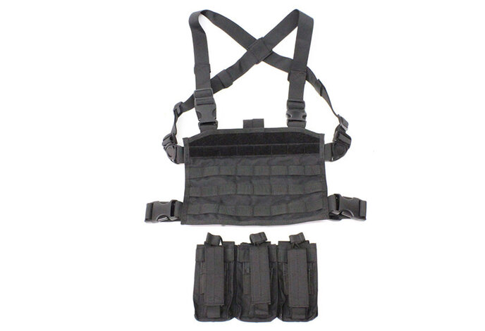 SPEARHEAD chest rig for M4 magazines, black
