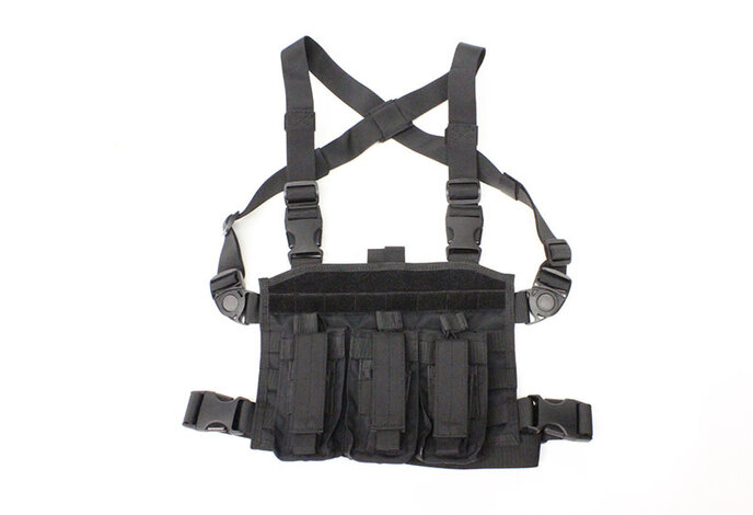 SPEARHEAD chest rig for M4 magazines, black
