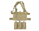 SPEARHEAD chest rig for M4 magazines, coyote tan